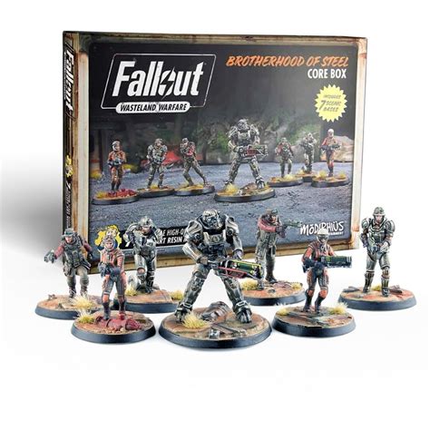 fallout: wasteland warfare - brotherhood of steel core box|Fallout: Wasteland Warfare: Brotherhood of Steel.